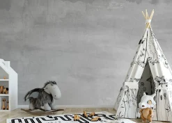 Poespas Home Behang^Behang Concrete wall | Grijs