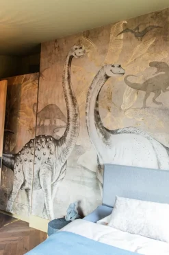 Poespas Home Dieren | Behang^Behang Dino
