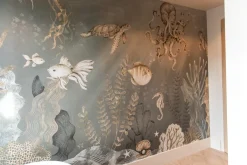 Poespas Home Dieren | Onderzee^Behang Onderzee | Blauw