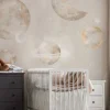 Poespas Home Ruimte | Behang^Behang Pastel Planets | Beige