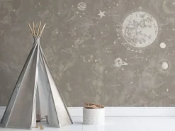 Poespas Home Ruimte | Behang^Behang To the moon