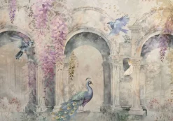 Poespas Home Dieren | Behang^Behang Vintage Garden Arch