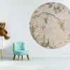 Poespas Home Behangcirkels^Behangcirkel Giraffe | Beige