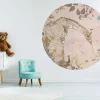Poespas Home Behangcirkels^Behangcirkel Giraffe | Roze
