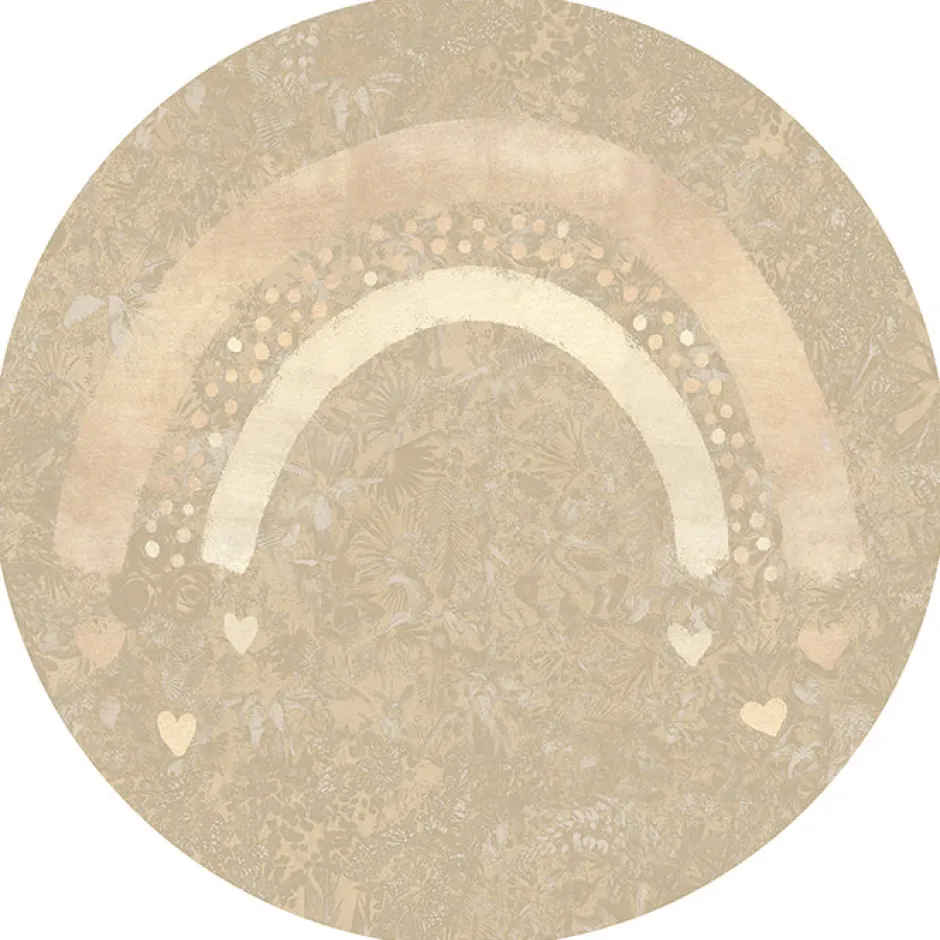 Poespas Home Behangcirkels^Behangcirkel Sweet rainbow