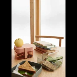 Liewood Lunchboxen & Brooduitstekers^Bentobox Amandine | Sea blue/whale blue |