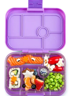 Poespas Lunchboxen & Brooduitstekers^Bentobox original | 6 vakken | Yumbox