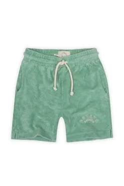 DAMES Sproet u0026 Sprout Co-ords | Co-ords^Bermuda short Terry | Botanical green | Sproet & Sprout