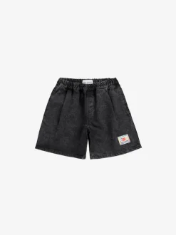Bobo Choses Shorts | Shorts^Bermuda shorts Smiling | Black denim |