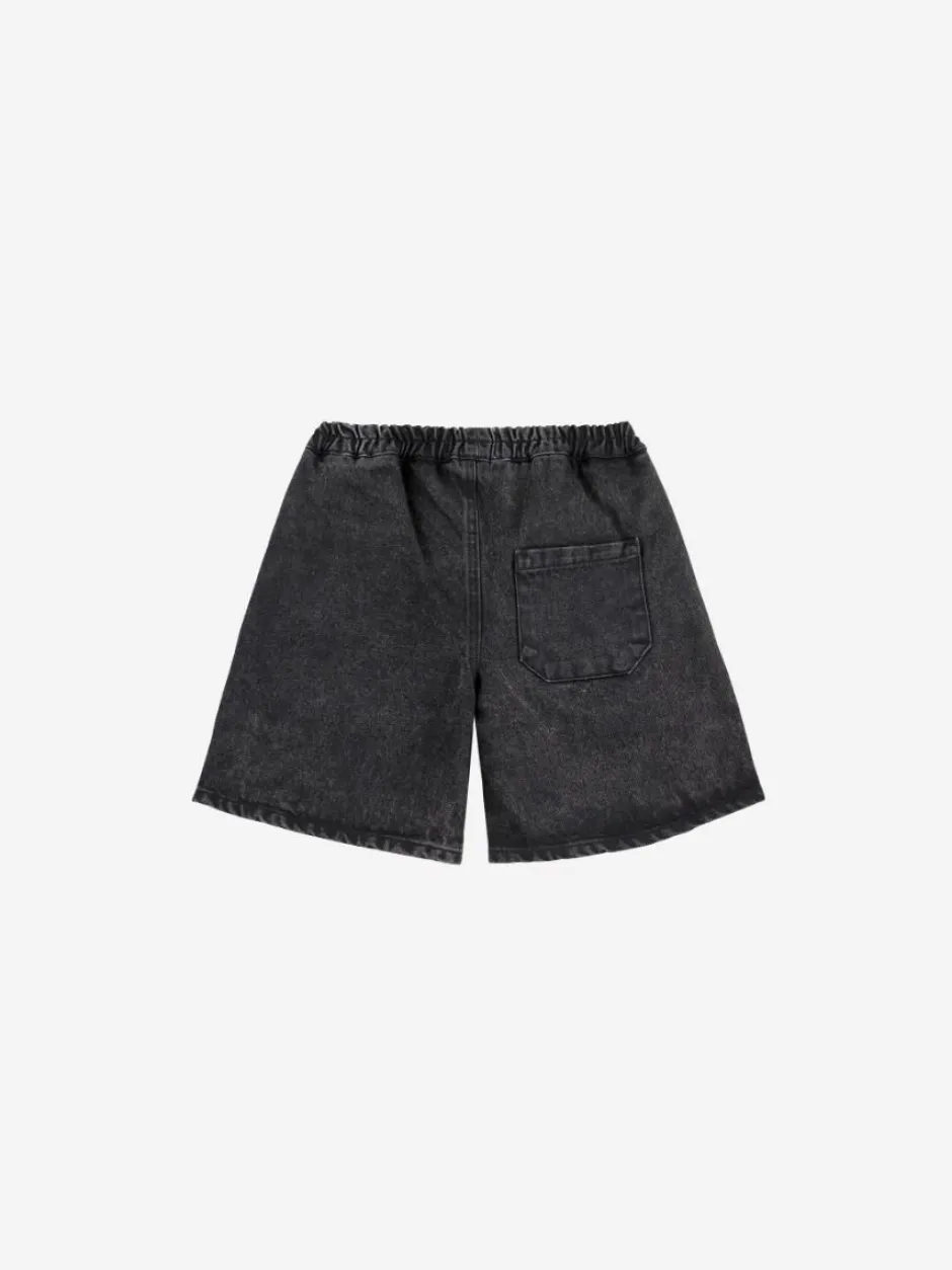Bobo Choses Shorts | Shorts^Bermuda shorts Smiling | Black denim |