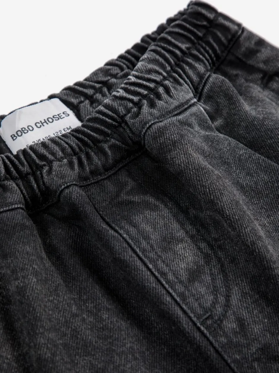 Bobo Choses Shorts | Shorts^Bermuda shorts Smiling | Black denim |