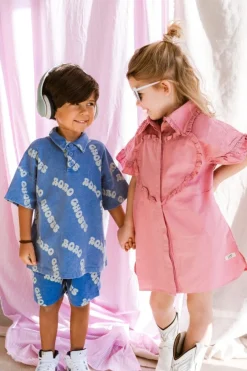 DAMES Bobo Choses Co-ords | Co-ords^Bermuda shorts Wavy all over waffle |