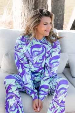 DAMES Stieglitz Co-ords | Broeken^Blaise flared | Mint |