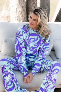 DAMES Stieglitz Co-ords | Broeken^Blaise flared | Mint |