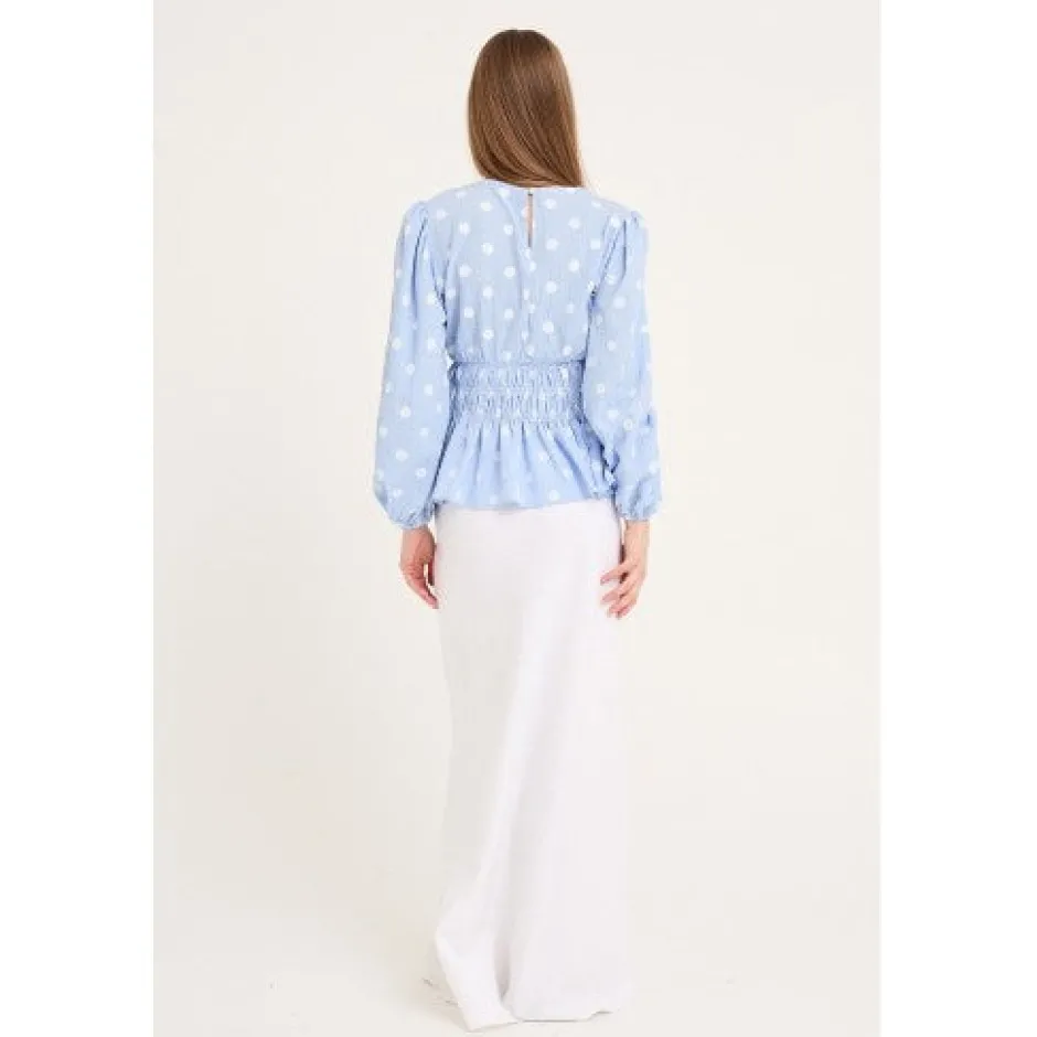 DAMES A-view Blouses^Blouse Elinor | Blue/white |