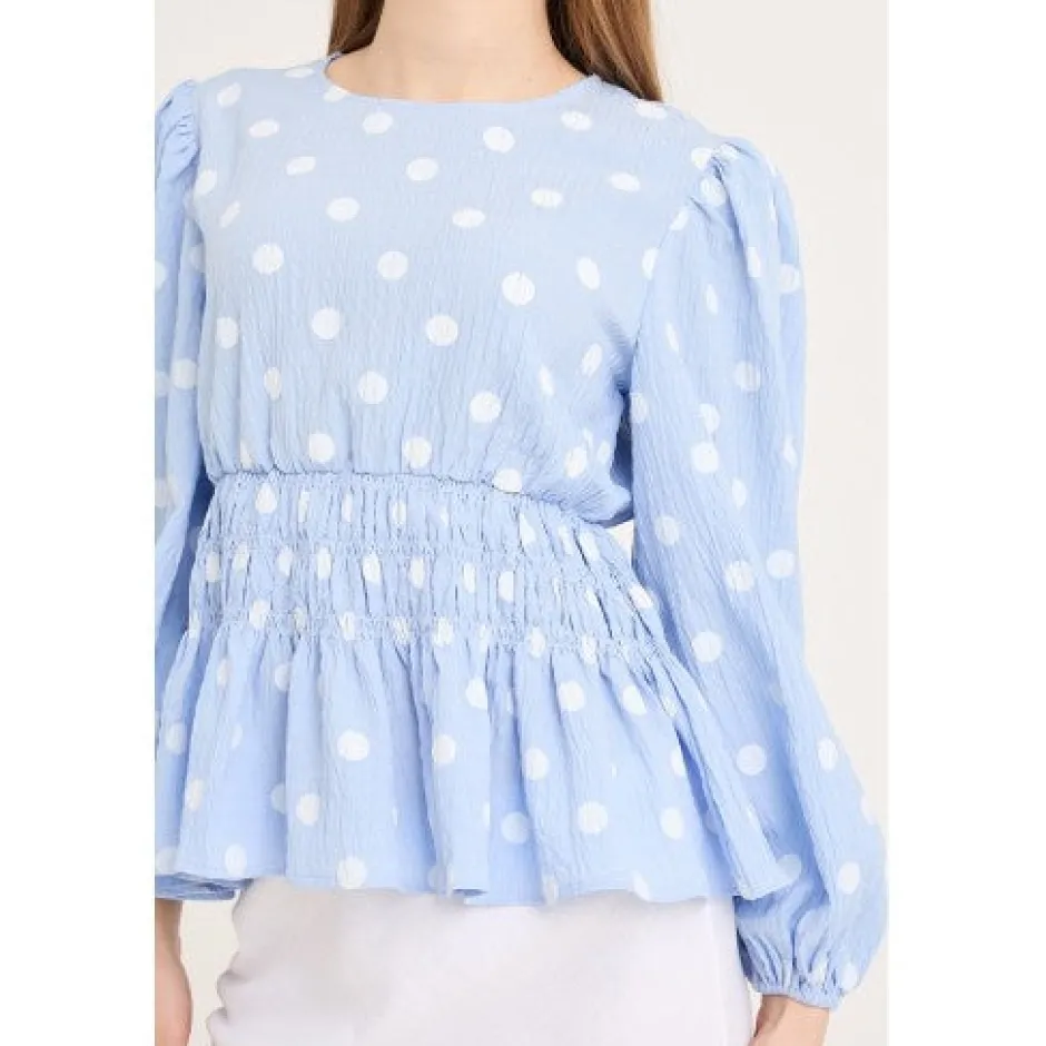 DAMES A-view Blouses^Blouse Elinor | Blue/white |