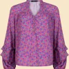 DAMES Ydence Co-ords | Blouses^Blouse Ellie | Multi flower |