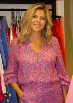 DAMES Ydence Co-ords | Blouses^Blouse Ellie | Multi flower |