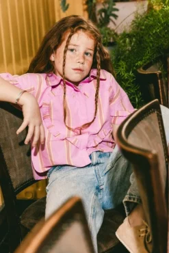 DAMES Labo de Colores Co-ords | Co-ords^Blouse Santel | Pink mulberry multi |