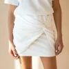 DAMES Refined Department Co-ords | Rokken^Boucle skirt Dominique | White |