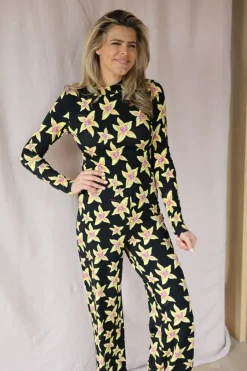 DAMES Harper u0026 Yve Co-ords | Broeken^Broek Jane | Cheeky flower yellow | Harper & Yve