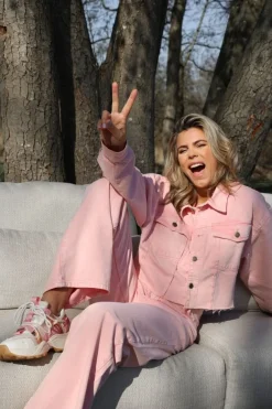 DAMES Harper u0026 Yve Co-ords | Broeken^Broek Yve | Bittersweet pink | Harper & Yve