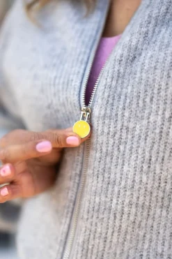 DAMES Studio Poespas Basics | Vesten^Cardigan Demure | Grey |