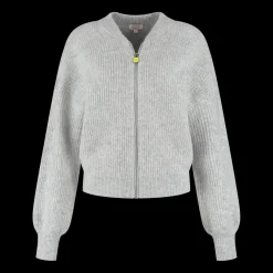 DAMES Studio Poespas Basics | Vesten^Cardigan Demure | Grey |