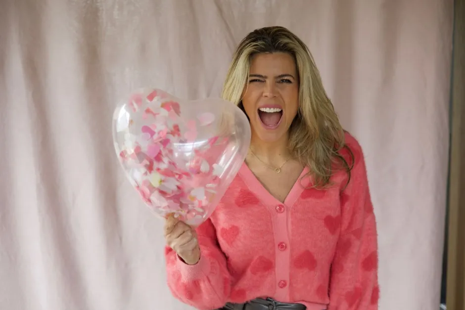 DAMES Studio Poespas Vesten | Vesten & Truien^Cardigan Lovefest | Lipstick |