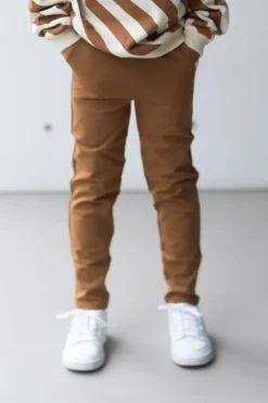 DAMES Navy Natural Broeken & Jeans | Broeken^Chino broek | Biscuit |