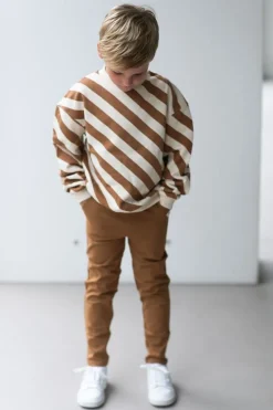 DAMES Navy Natural Broeken & Jeans | Broeken^Chino broek | Biscuit |