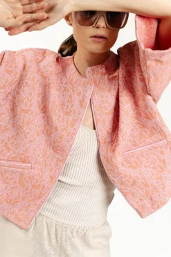DAMES Bô-Dôme Jacks & Jassen^Clea jacket | Pink peach |