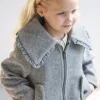 Baje Studio Jassen & Jacks^Collar jacket Rose | Grey dark melange |