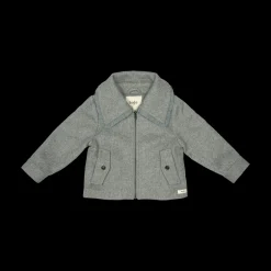 Baje Studio Jassen & Jacks^Collar jacket Rose | Grey dark melange |