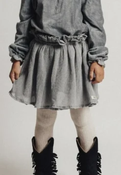 DAMES Baje Studio Rokken | Rokken^Crincle skirt Strawberry | Greyish blue |