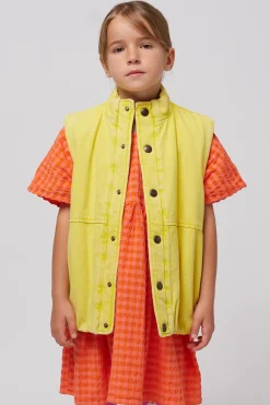 Bobo Choses Truien & Vesten | Truien & Vesten^Denim vest Smiling |