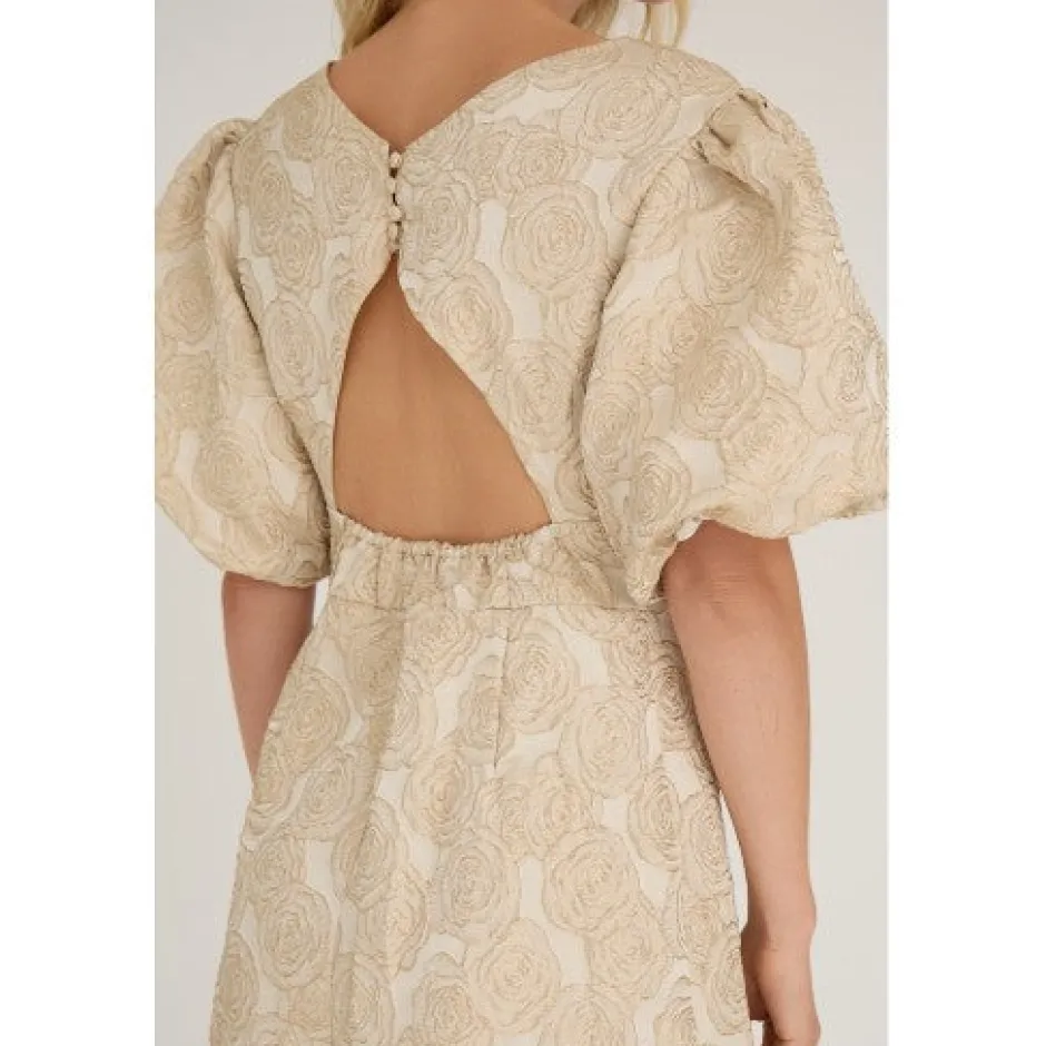 DAMES A-view Jurken^Dress Aria | Sand |