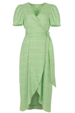 DAMES Freebird Jurken^Dress Blossom | Bright green |