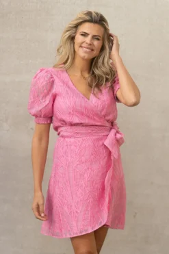DAMES Freebird Jurken^Dress Blossom mini | Pink |