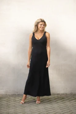 DAMES Freebird Jurken^Dress Diana maxi | Black |