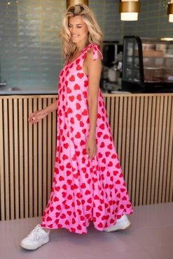 DAMES Poespas Jurken | Snøpskes^Dress Flirty Fling | Hearts | Studio