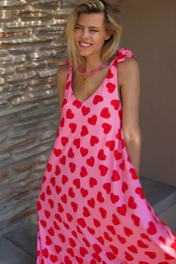 DAMES Poespas Jurken | Snøpskes^Dress Flirty Fling | Hearts | Studio