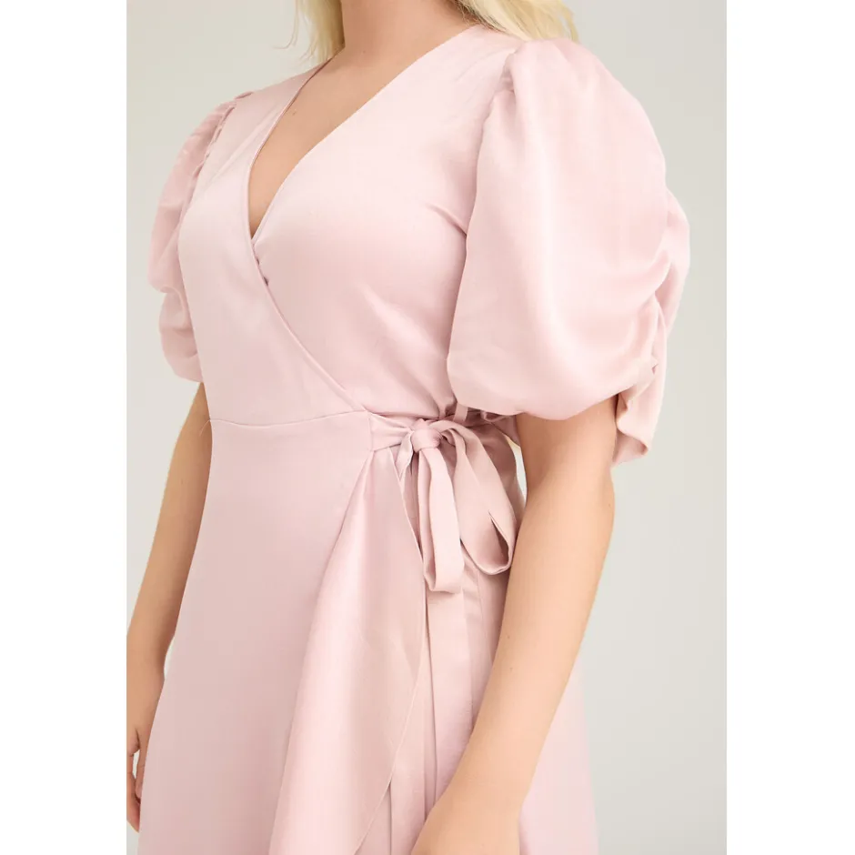DAMES A-view Jurken^Dress Sinda | Pale rose |