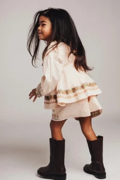 DAMES Baje Studio Co-ords | Co-ords^Embroidery blouse Cima | Rose salmon |