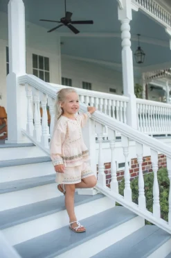 DAMES Baje Studio Co-ords | Co-ords^Embroidery blouse Cima | Rose salmon |