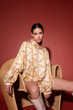 DAMES Amaya Amsterdam Jacks & Jassen^Faith bomber | Multi print |