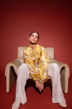 DAMES Amaya Amsterdam Jacks & Jassen^Fanny bomber | Yellow |