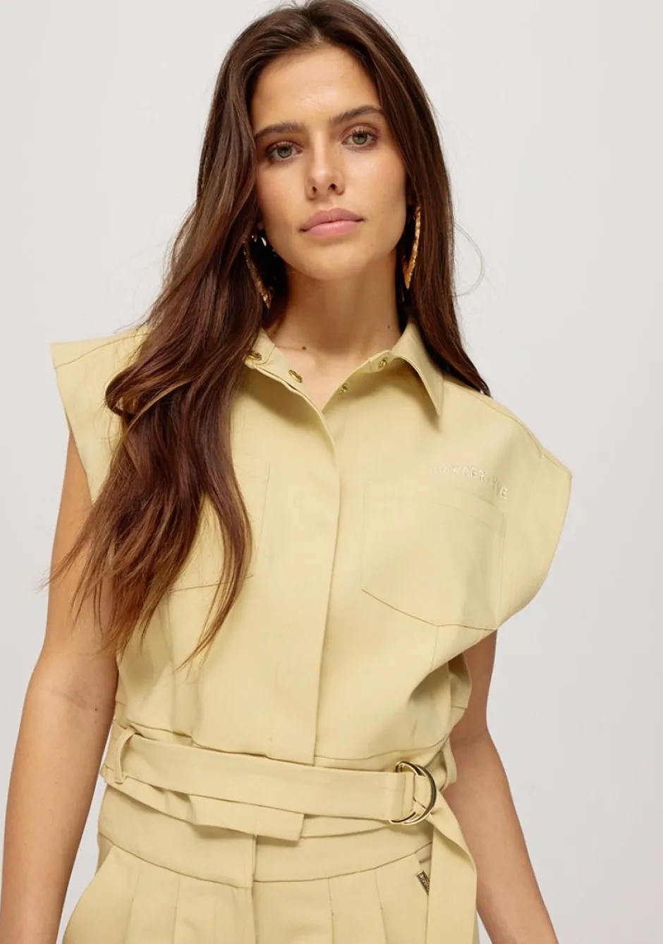 DAMES Harper u0026 Yve Co-ords | Blazers & Gilets^Gilet Katie | Beige | Harper & Yve