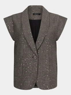 DAMES Ydence Blazers & Gilets^Gilet Peggy | Black |