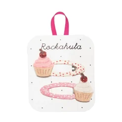 Rockahula Haaraccessoires^Haarklemmen cherry cupcake | 2 stuks |
